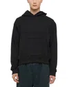Helmut Lang Embossed Studio Logo Hoodie