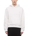 Helmut Lang Embossed Studio Logo Hoodie