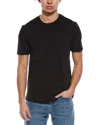 Helmut Lang Embossed T-shirt In Black