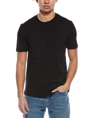 Helmut Lang Embossed T-shirt In Black