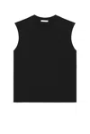 Helmut Lang Embossed Tank In Black