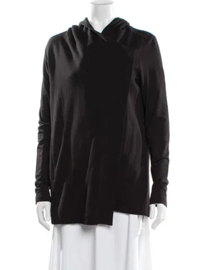 Pre-owned Helmut Lang Faux Fur Jacket In Gray