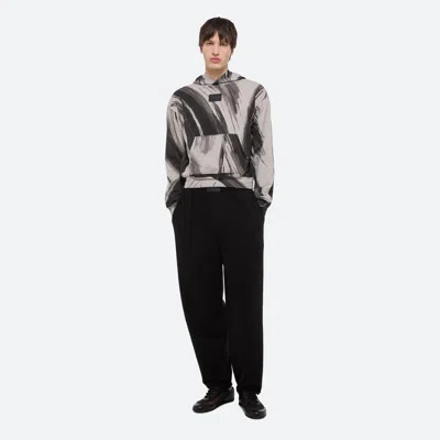 Helmut Lang Feather Studio Hoodie In Grey
