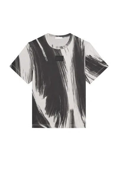 Helmut Lang Feather Tee In Grey - B00