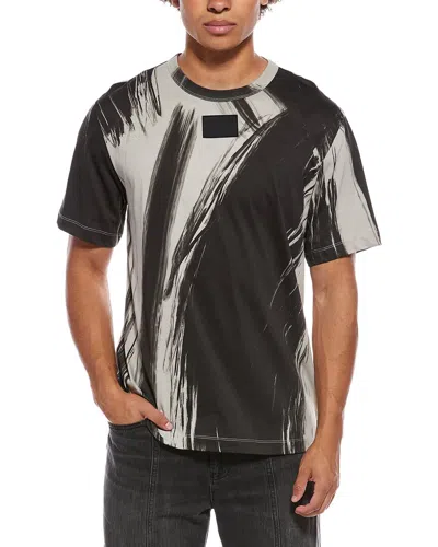 Helmut Lang Feather T-shirt In Black