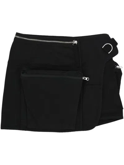 Helmut Lang Field Mini Skirt In Black