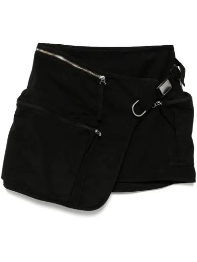 Helmut Lang Field Mini Skirt.gd Clothing In Black
