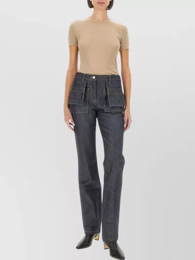HELMUT LANG FITTED CREW NECK T-SHIRT