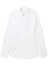 Helmut Lang Fitted-waist Shirt In Weiss