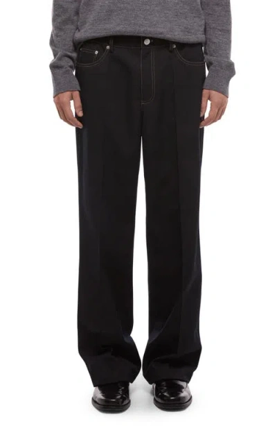 Helmut Lang Five-pocket Gabardine Dress Pants In Black