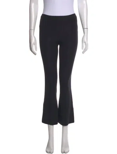 Pre-owned Helmut Lang Flared Pants In Black