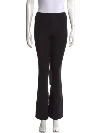 Pre-owned Helmut Lang Flared Pants In Black
