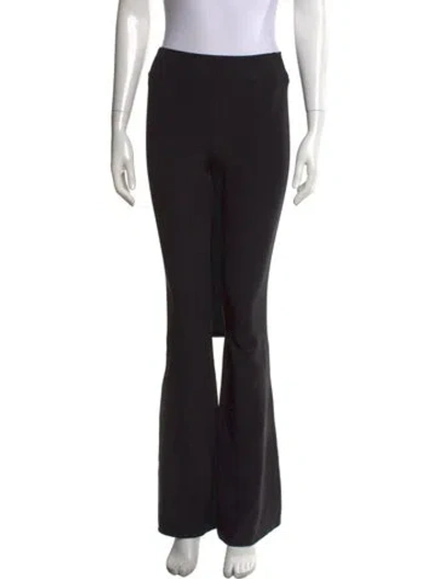 Pre-owned Helmut Lang Flared Pants In Black