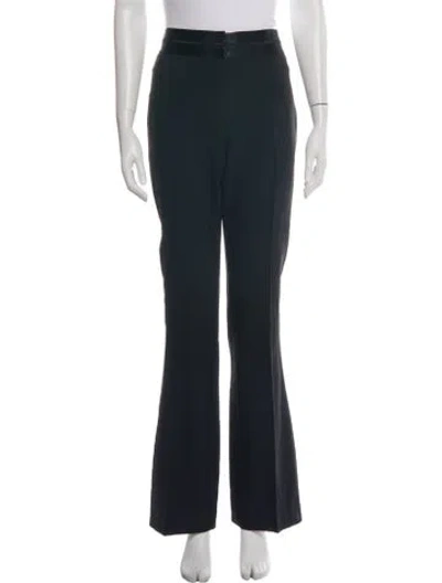 Pre-owned Helmut Lang Flared Pants In Black