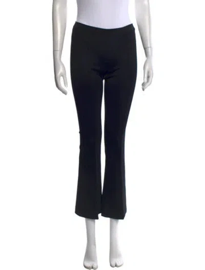Pre-owned Helmut Lang Flared Pants In Black