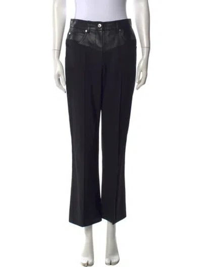 Pre-owned Helmut Lang Flared Pants In Black