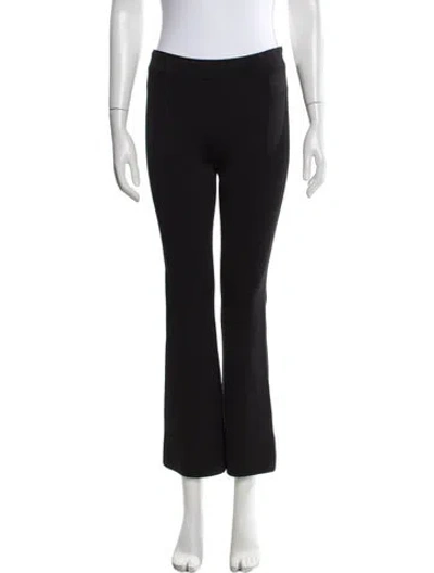 Pre-owned Helmut Lang Flared Pants In Black
