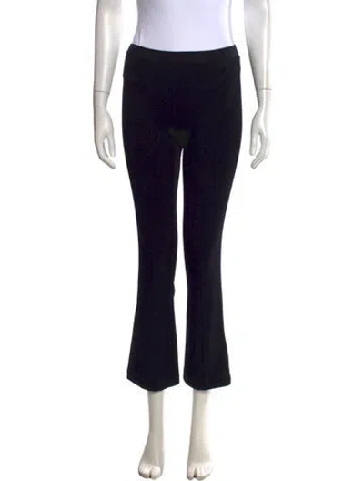 Pre-owned Helmut Lang Flared Pants In Black