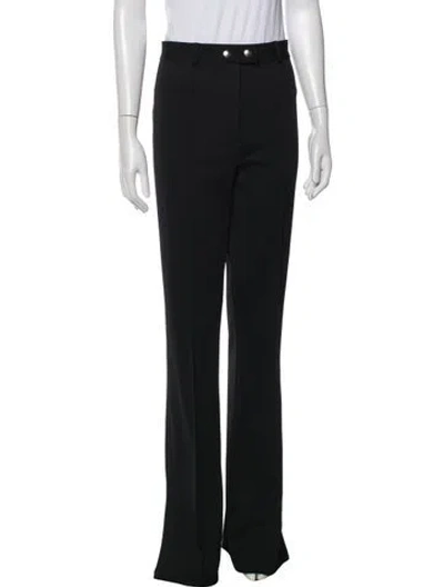 Pre-owned Helmut Lang Flared Pants In Black