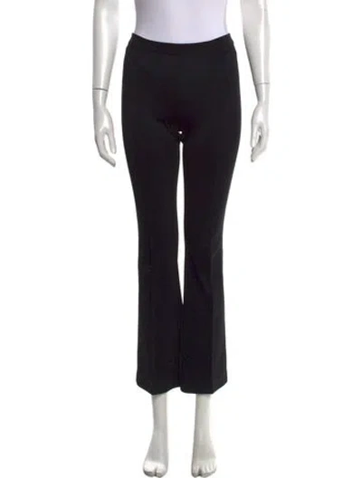 Pre-owned Helmut Lang Flared Pants In Black
