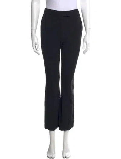 Pre-owned Helmut Lang Flared Pants In Black