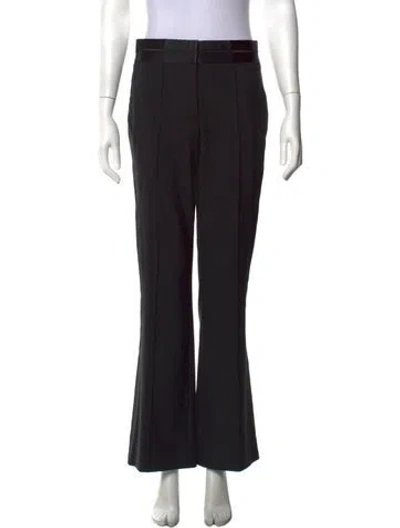 Pre-owned Helmut Lang Flared Pants In Black