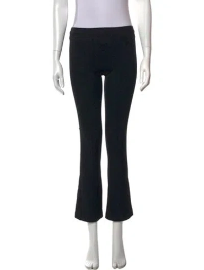 Pre-owned Helmut Lang Flared Pants In Black