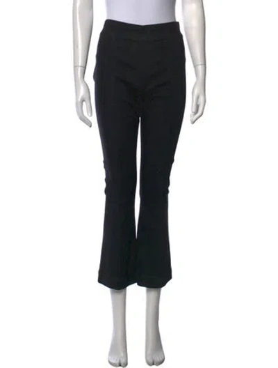 Pre-owned Helmut Lang Flared Pants In Black