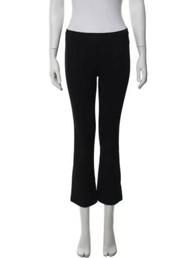 Pre-owned Helmut Lang Flared Pants In Black