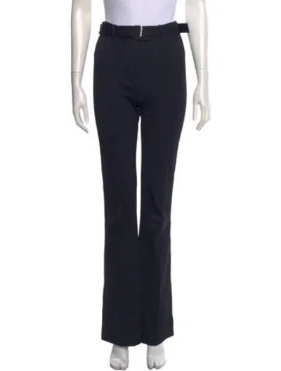 Pre-owned Helmut Lang Flared Pants In Blue