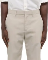 Helmut Lang Men's Straight-leg Crepe Suit Pants In Sand