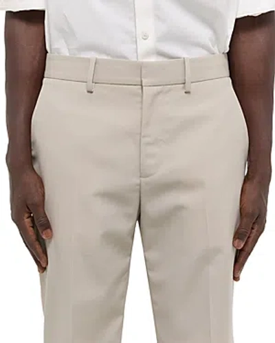 Helmut Lang Men's Straight-leg Crepe Suit Pants In Sand