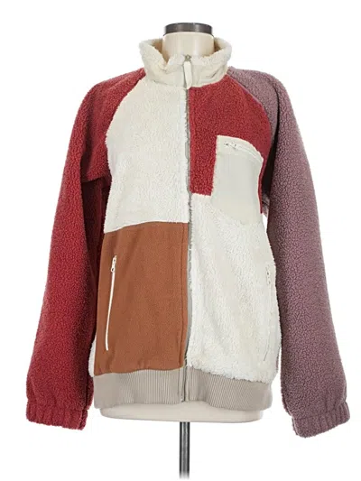 Pre-owned Helmut Lang Fleece Jacket In Red