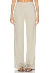 Helmut Lang Fluid Car Liquid Trouser In Dune