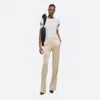 Helmut Lang Fluid Car Liquid Trouser In Warm Sand