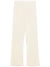 Helmut Lang Vent Wool Blend Bootcut Pants