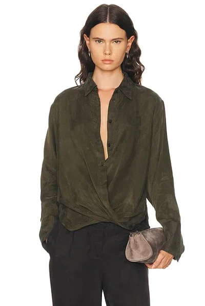 HELMUT LANG FLUID DRAPE SHIRT