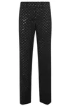 Helmut Lang Pants In Black Polyester In Black