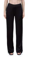Helmut Lang Straight-leg Fluid Pull-on Pants In Black