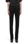 Helmut Lang Fluid Liquid Jersey Pants In Black