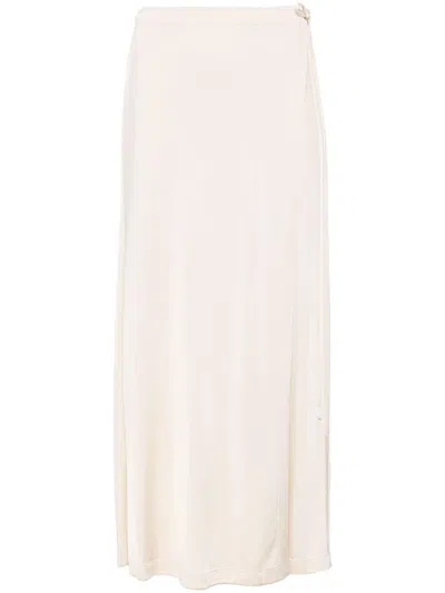 Helmut Lang Fluid Wrap Skirt.liq Clothing