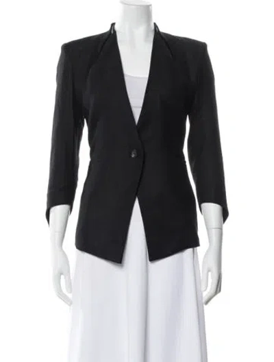 Pre-owned Helmut Lang For Intermix Blazer In Black