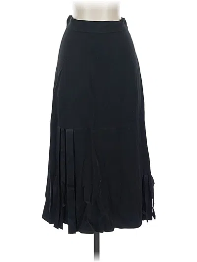Pre-owned Helmut Lang Formal Skirt In Black