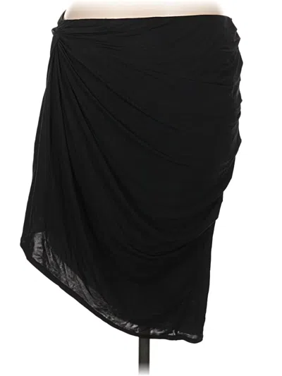 Pre-owned Helmut Lang Formal Skirt In Black