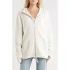 Helmut Lang Front Zip Organic Cotton Hoodie