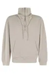 Helmut Lang Funnel-neck Sweatshirt In Grey