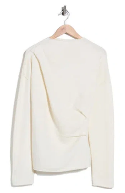 Helmut Lang Funnel Neck Sweater In Neutral