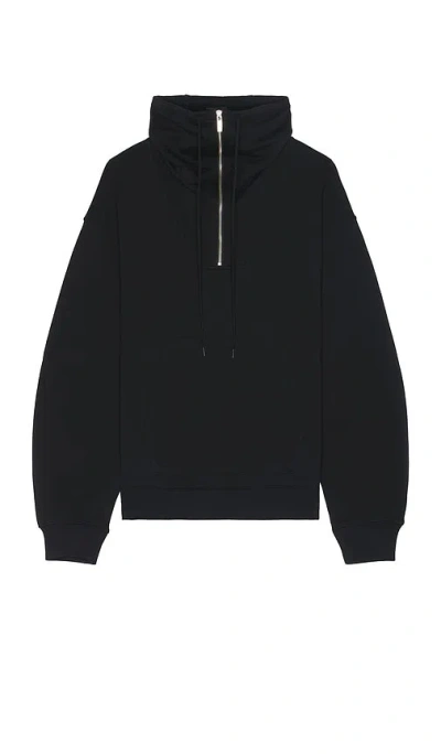 Helmut Lang Zip-up Sweatshirt In Black
