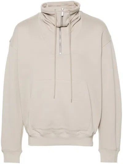 HELMUT LANG FUNNEL-NECK SWEATSHIRT