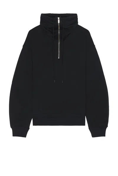 Helmut Lang Zip-up Sweatshirt In Black